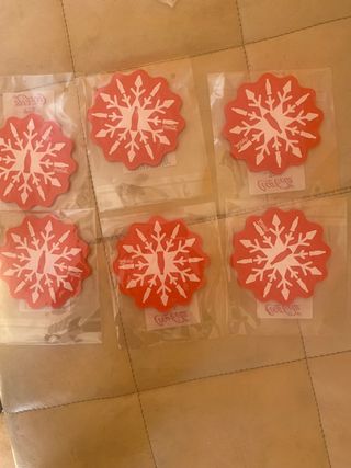 Set da 6 pz 10€ cadauno portaposate natalizio