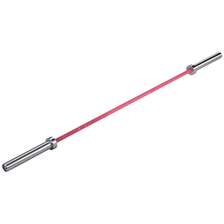 Barra Olímpica Rosa 2m x 50mm 4 Rodamientos