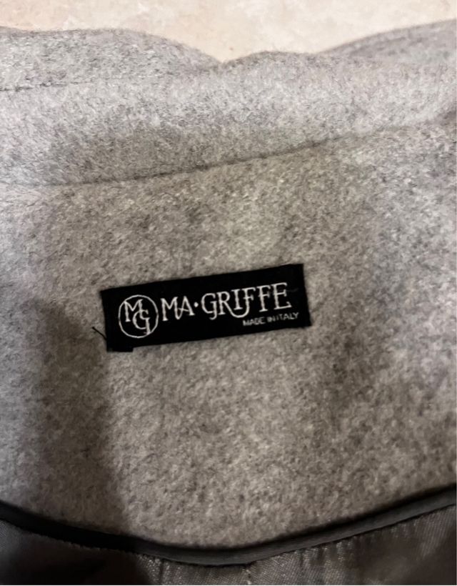 🧥 Cappotto donna grigio - lana vergine e cashmere