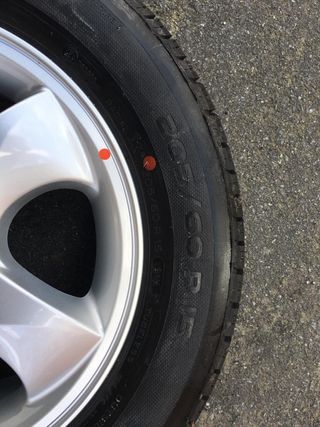 Llanta aleación y neumáticos 205/60 R15