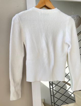 Cardigan Súper Suave Blanco Zara