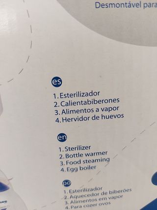 esterilizador biberones