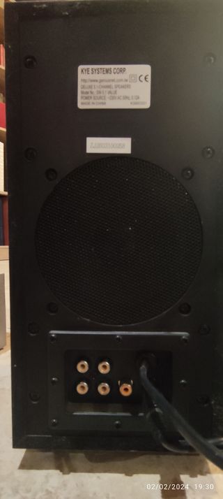 Altavoces 5.1 para home cinema