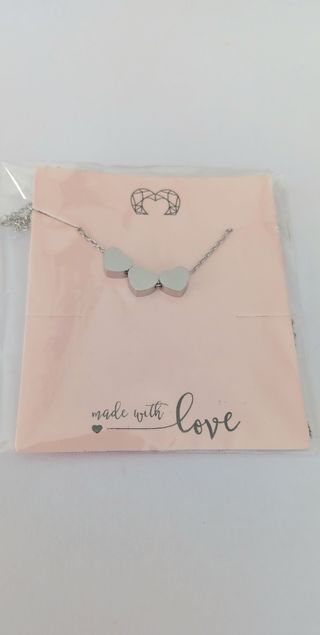 Collar 3 corazones Le Petite Marie