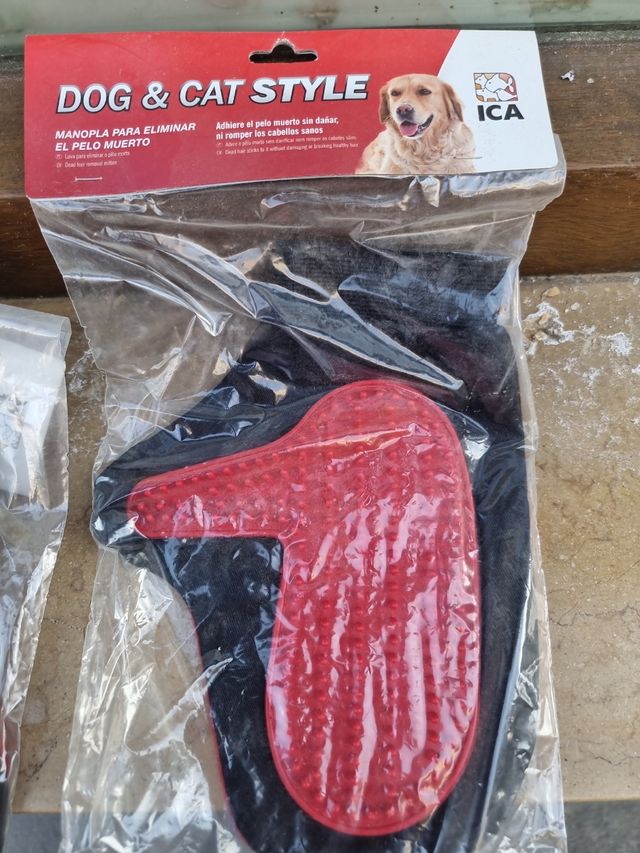 Manopla perro y gato