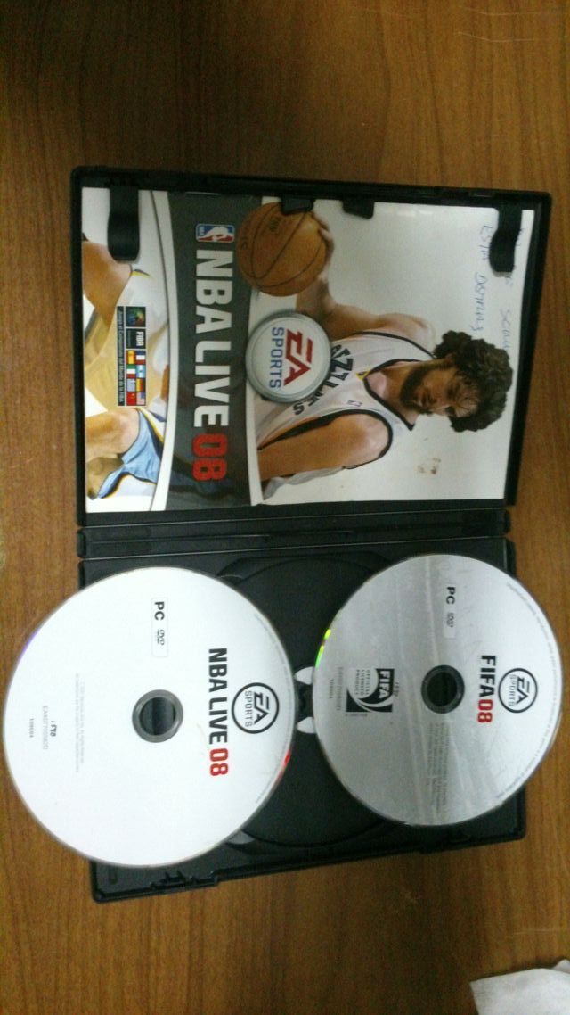 FIFA 08 e NBA Live 08