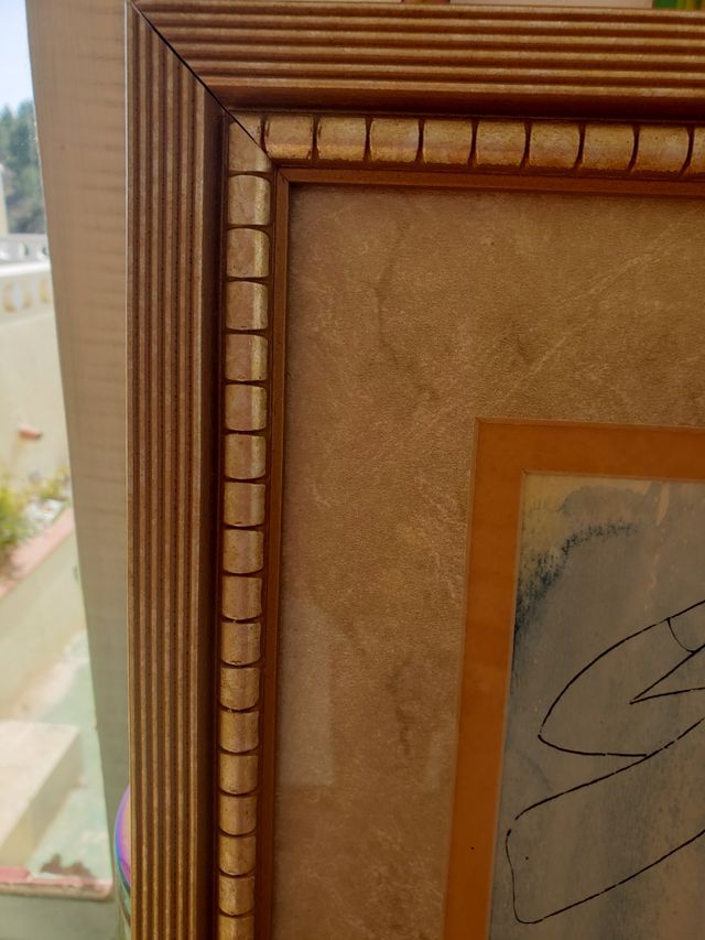 Cuadro 32 cm / 38 cm 4 euro