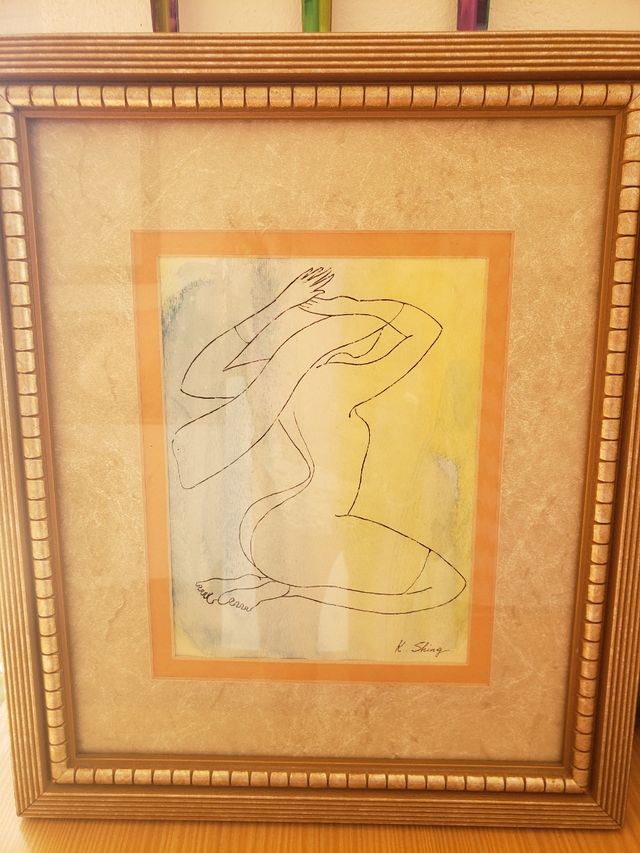 Cuadro 32 cm / 38 cm 4 euro