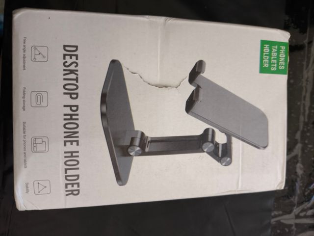 Soporte para smartphone negro