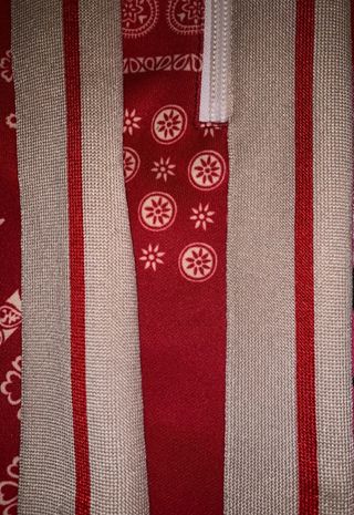 Pantalón Palm Angels red bandana 