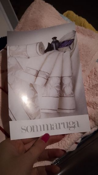 Asciugamani grande e piccola nuova