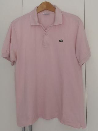 Polo Lacoste rosa 