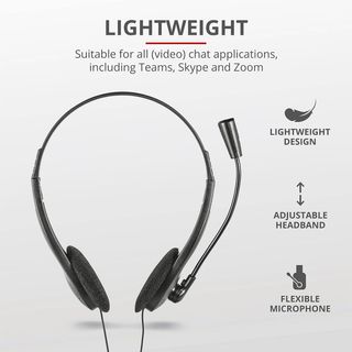 Trust Primo Auriculares estéreo con micrófono