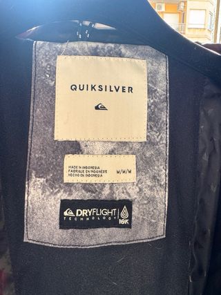 chaqueta showboard hombre QuickSilver naranja 10k