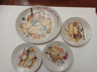 Servizio  per formaggio in porcellana l'irondelle