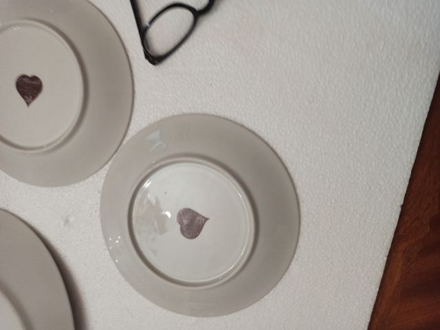 Servizio  per formaggio in porcellana l'irondelle