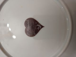 Servizio  per formaggio in porcellana l'irondelle