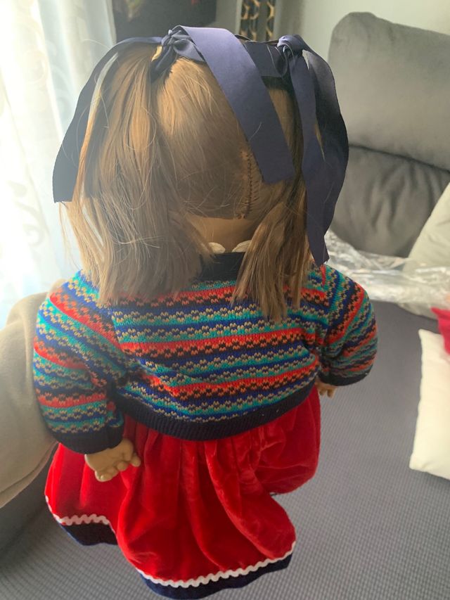 Muñeca de porcelana antigua coleccion