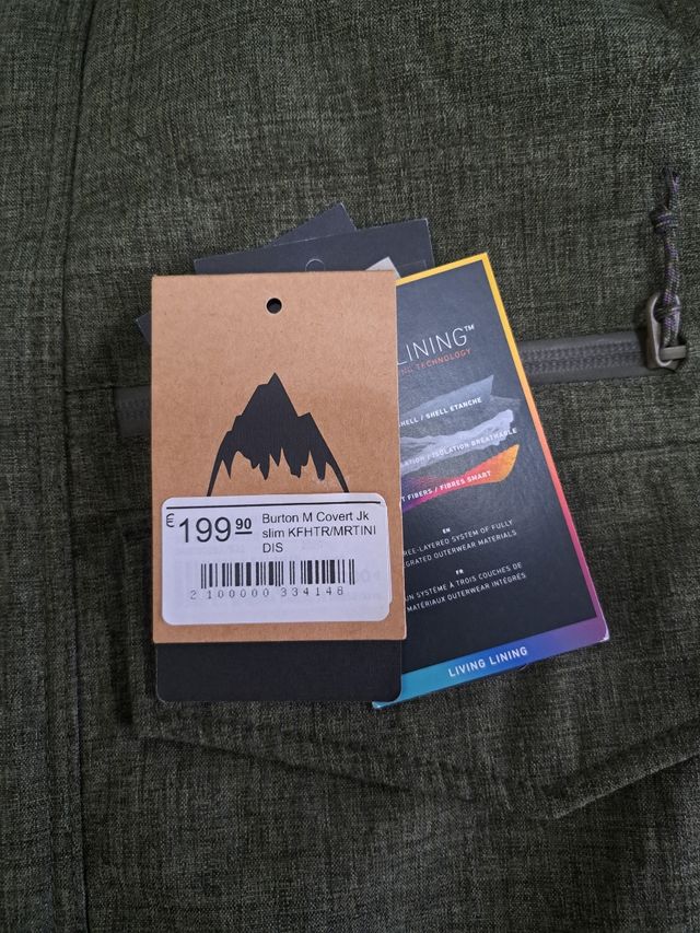 Chaquetón nieve Burton esquí/snow