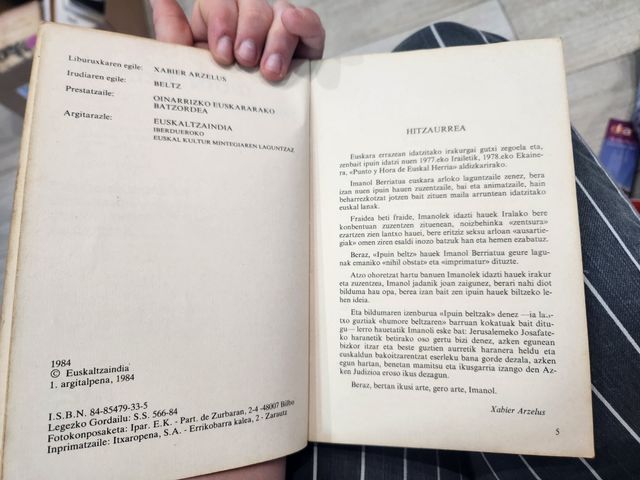 Ipuin Beltrán xabier Arzelus Euskera