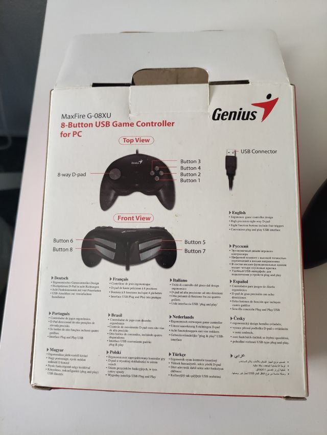 Mando pc genius Maxfire G-08xu