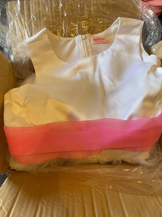 Vestido de comunion talla de 13 a 14 años