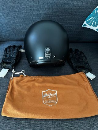 Casco Scorpion - Belfast Matt Black - Talla: M