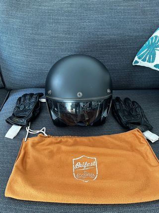 Casco Scorpion - Belfast Matt Black - Talla: M