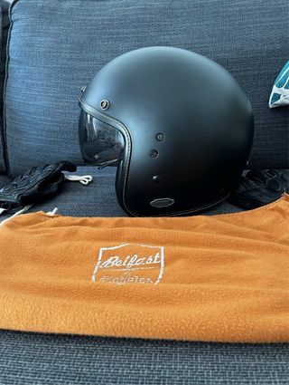 Casco Scorpion - Belfast Matt Black - Talla: M