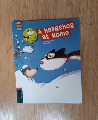 libro infantil "A heddehog at home"