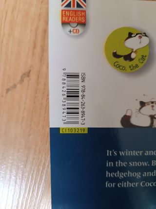 libro infantil "A heddehog at home"