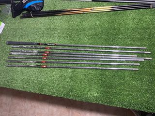 Set Varillas hierro golf, Acero Stiff, 85 gramos.