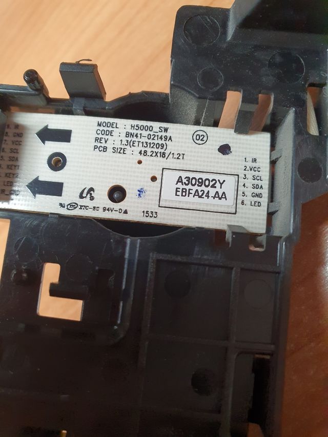 interruptor para TV Samsung UE32H5000