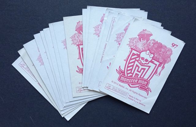 Lote Cromos Monster High