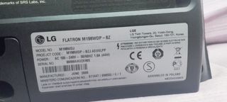 TV/MONITOR LG M198WDP 19 PULGADAS