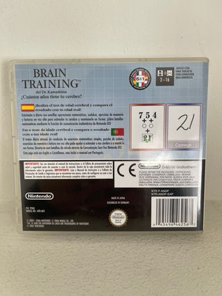 Brain Training juego DS