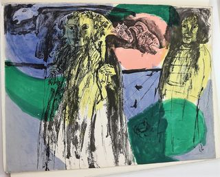 6 LITOGRAFIE BRUNO CASSINARI I PASTORI 1973 52/75