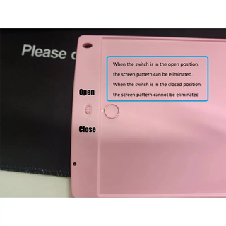 TABLET LAVAGNA LCD DISEGNI PER BAMBINI ROSA 2024