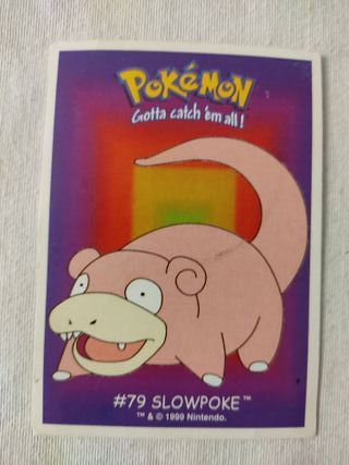 Lote 5 Cromos Pokémon Dunkin Boomer 2000