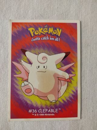 Lote 5 Cromos Pokémon Dunkin Boomer 2000