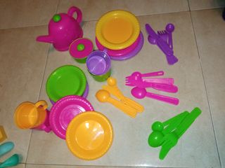 Accesorios de cocinita infantil