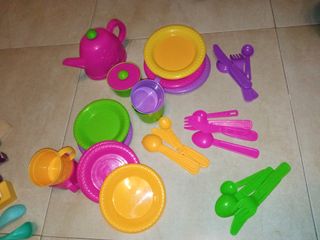 Accesorios de cocinita infantil