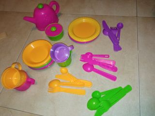 Accesorios de cocinita infantil