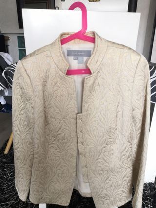 Americana dorada Zara 