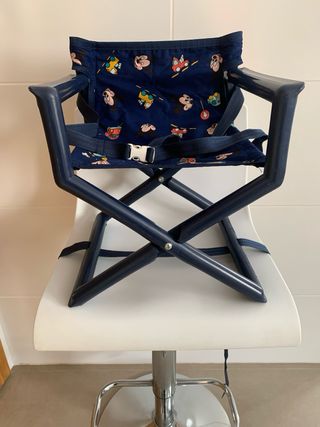 Silla de comer infantil portátil