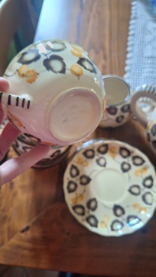 Servizio da te' anni 60