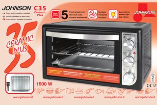 Forno Johnson C35 Ceramic Plus - Prestazioni Super