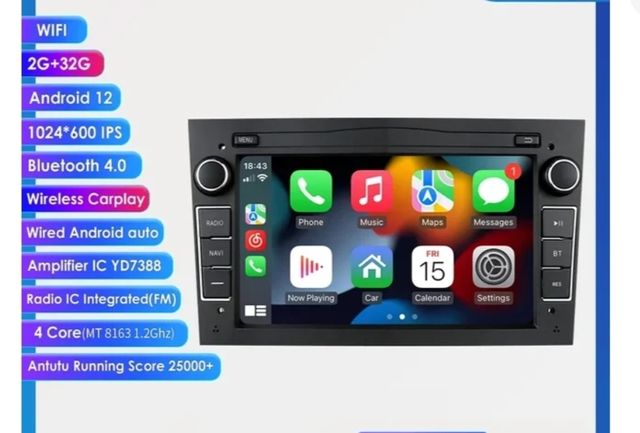 Radio multimedia GPS para Opel astra,vectra ✅