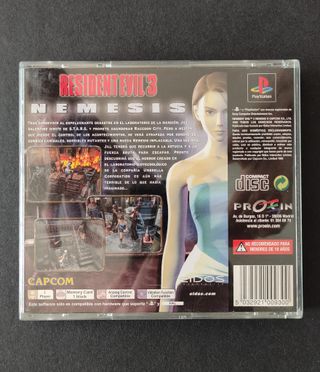 Resident Evil 3 Nemesis Playstation PAL ES