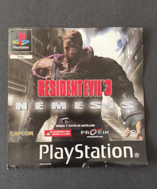 Resident Evil 3 Nemesis Playstation PAL ES